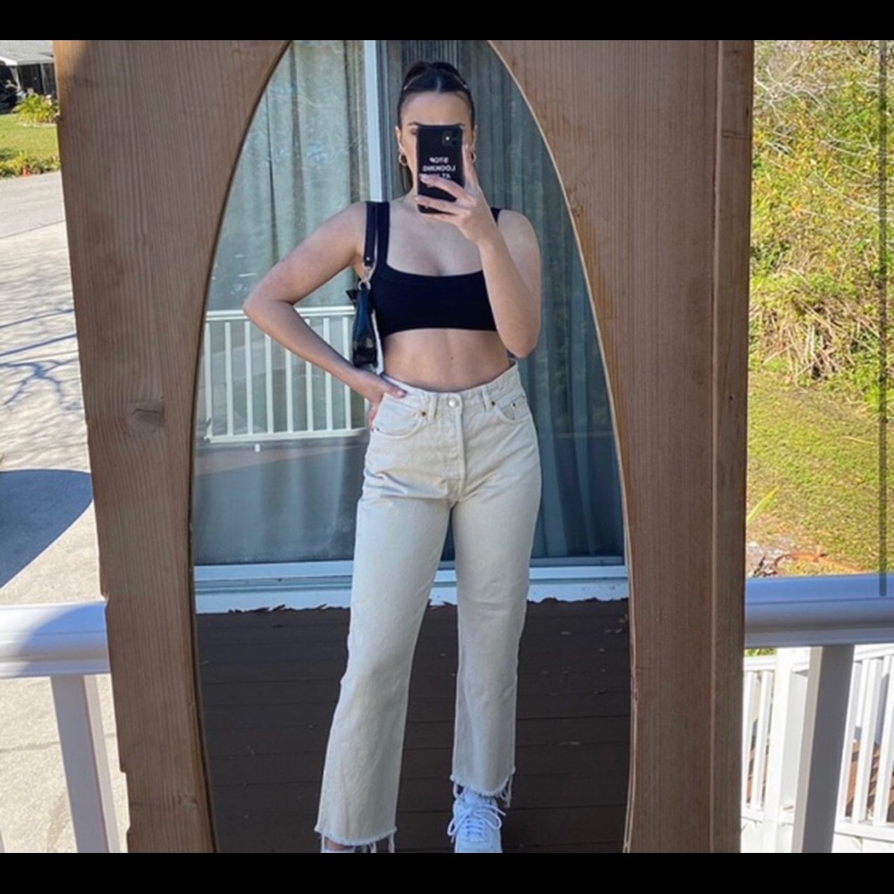 Zara Straight Leg Jean
